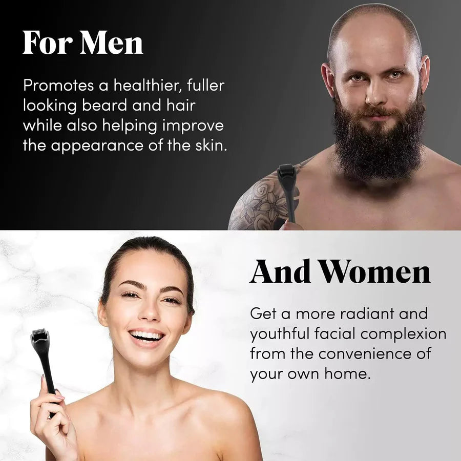 Derma Roller for Hair Growth and Face Wrinkles