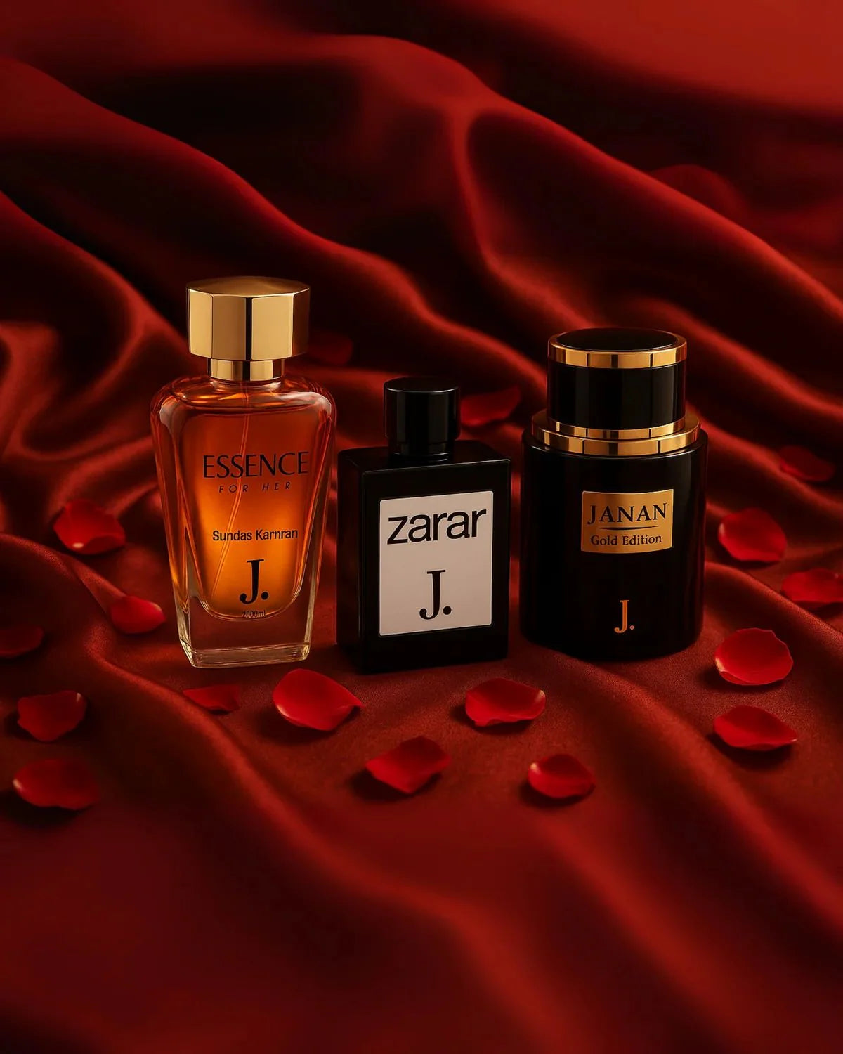 Pack of 3 J. ( Janan Gold, Zarar, Essence )
