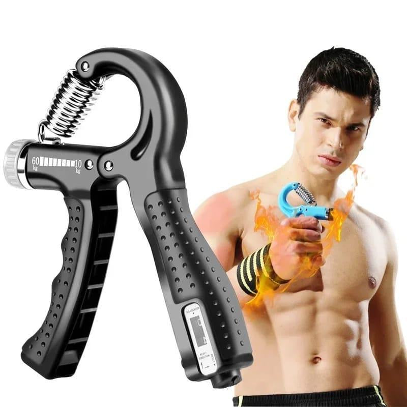 Adjustable Hand Grip Power Exerciser Forearm Wrest Straightener Gripper 5-60kg